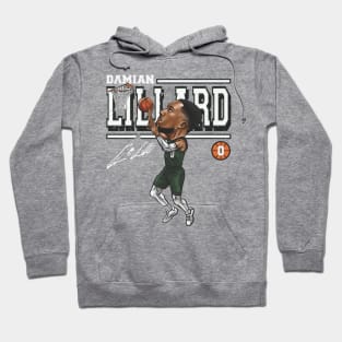 Damian Lillard Milwaukee Cartoon Hoodie